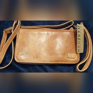 BED/STU Leather Crossbody Wallet